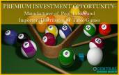 BILLIARD TABLE MANUFACTURER, IMPORTER/EXPORTER OF GAMES TABLES